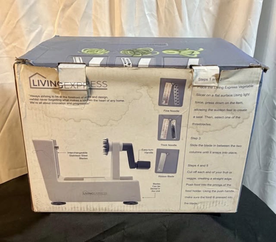 LIVINGEXPRESS BE BALANCED SPIRALIZER Veggie Noodle Maker - New in Box gallery