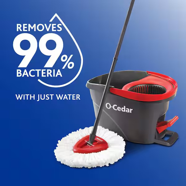 Spin Mop Head Refill 2 Pack for O-Cedar EasyWring Microfiber Replacements gallery
