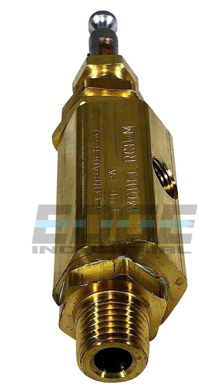 PILOT UNLOADER DISCHARGE VALVE AIR COMPRESSOR, 1/4" MALE NPT MNPT 125150 PSI gallery