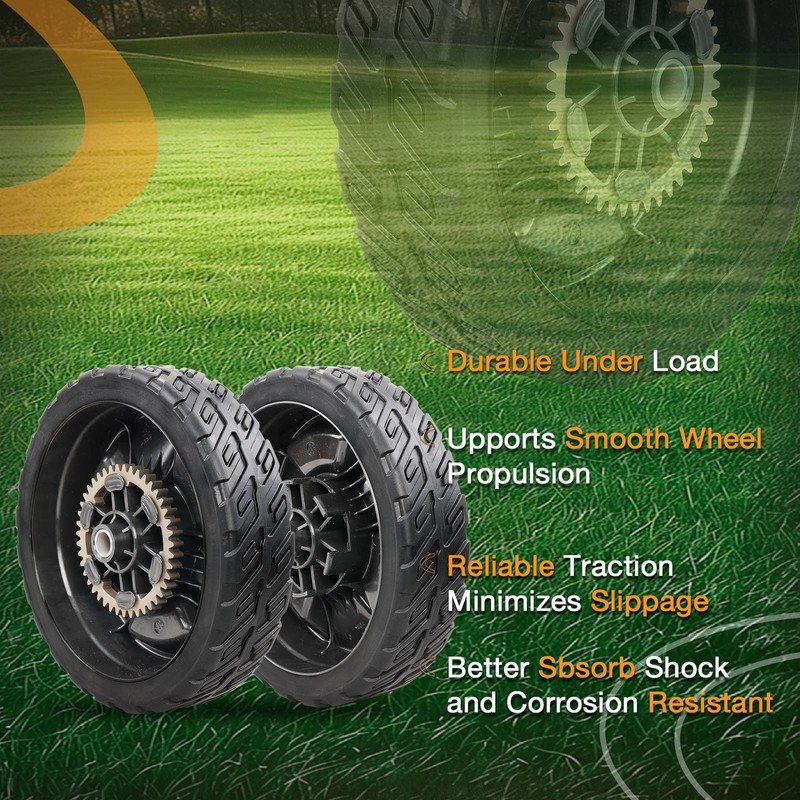 4x 8" Lawn Mower Front Wheels Kit For Honda HRN216 VKA VKAA VYAA 44710-VR8-N00ZA gallery