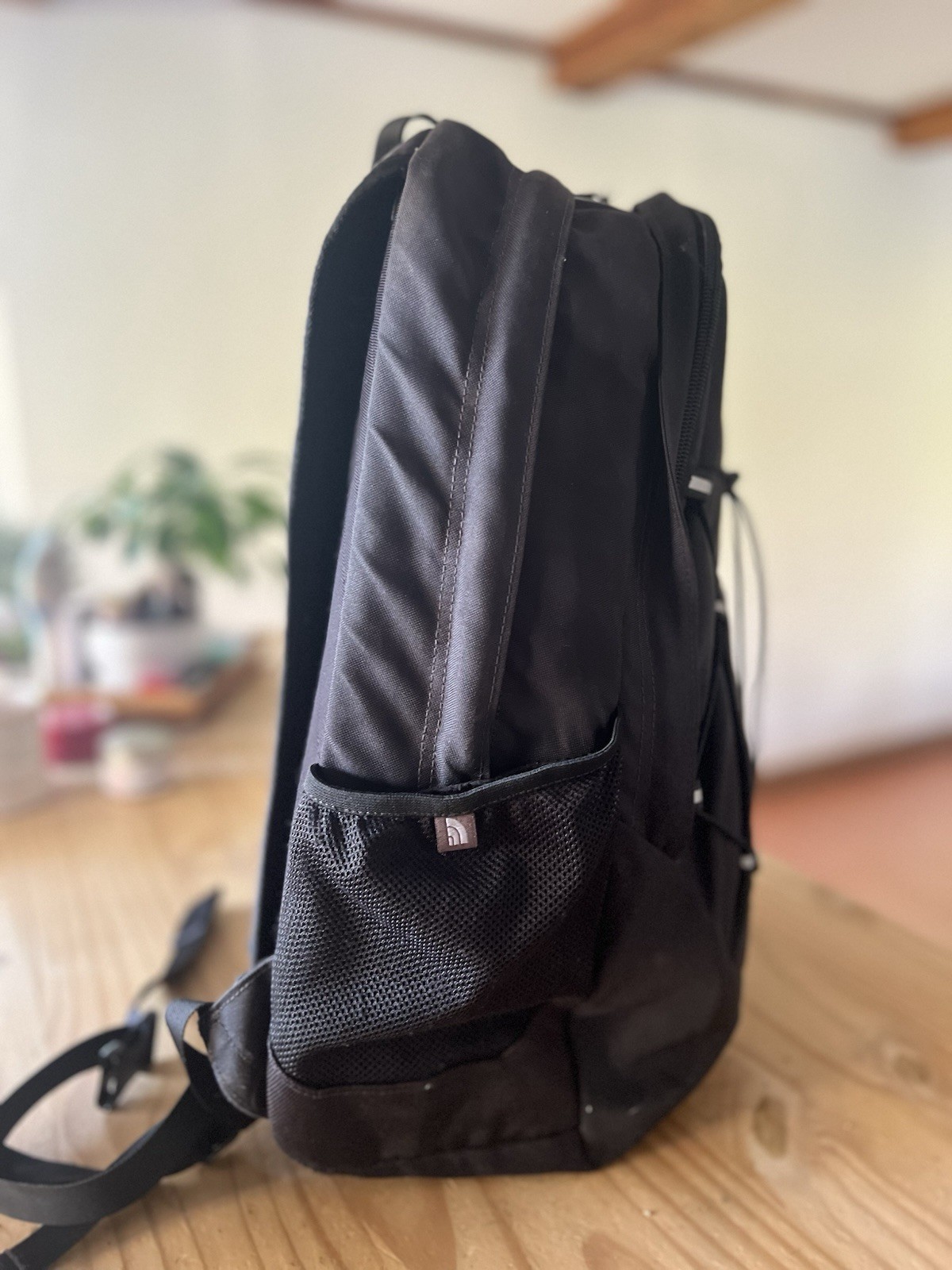 the north face jester black backpack 2
