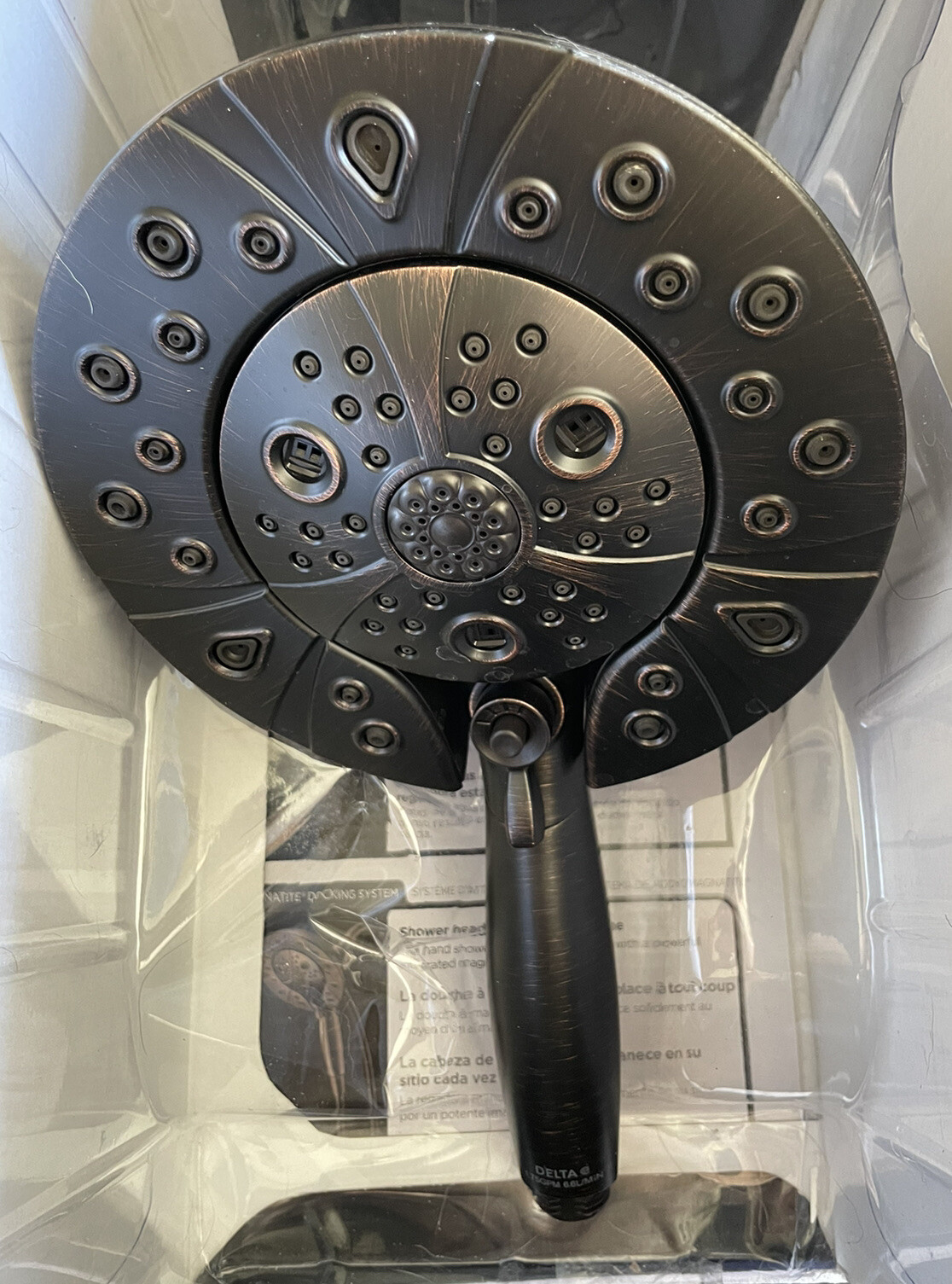 Delta In2ition 5-Spray 1.75 GPM 6.88 in Dual Shower Heads Venetian Bronze gallery