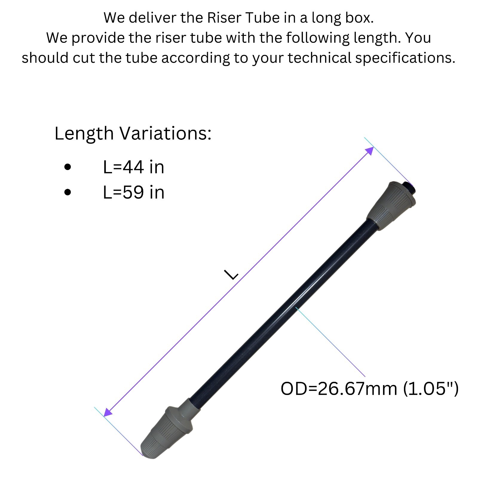 Bottom 1.05"✅ 32mm✅ Cone Distributor Basket Strainer Screen Riser Tube Glued-On✅ gallery