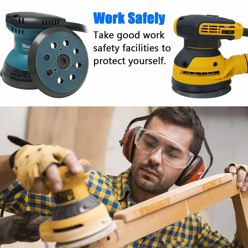 2X 5" Orbital Sander Pad Hook&Loop for Porter Cable 343/343k 343VSK 382 390/390K gallery