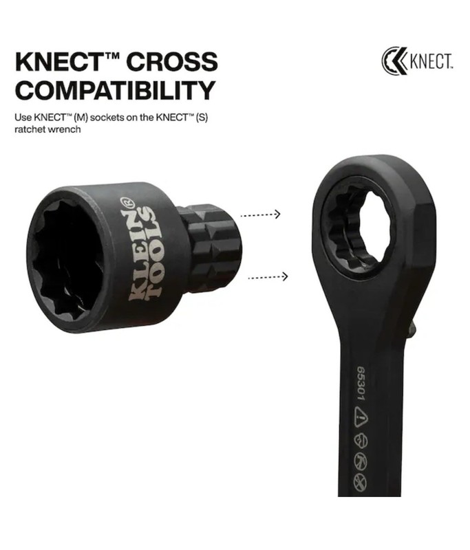 Klein Tools 65KADPS KNECT (S) Impact Socket Adapter Set, 4 1/4-Inch gallery