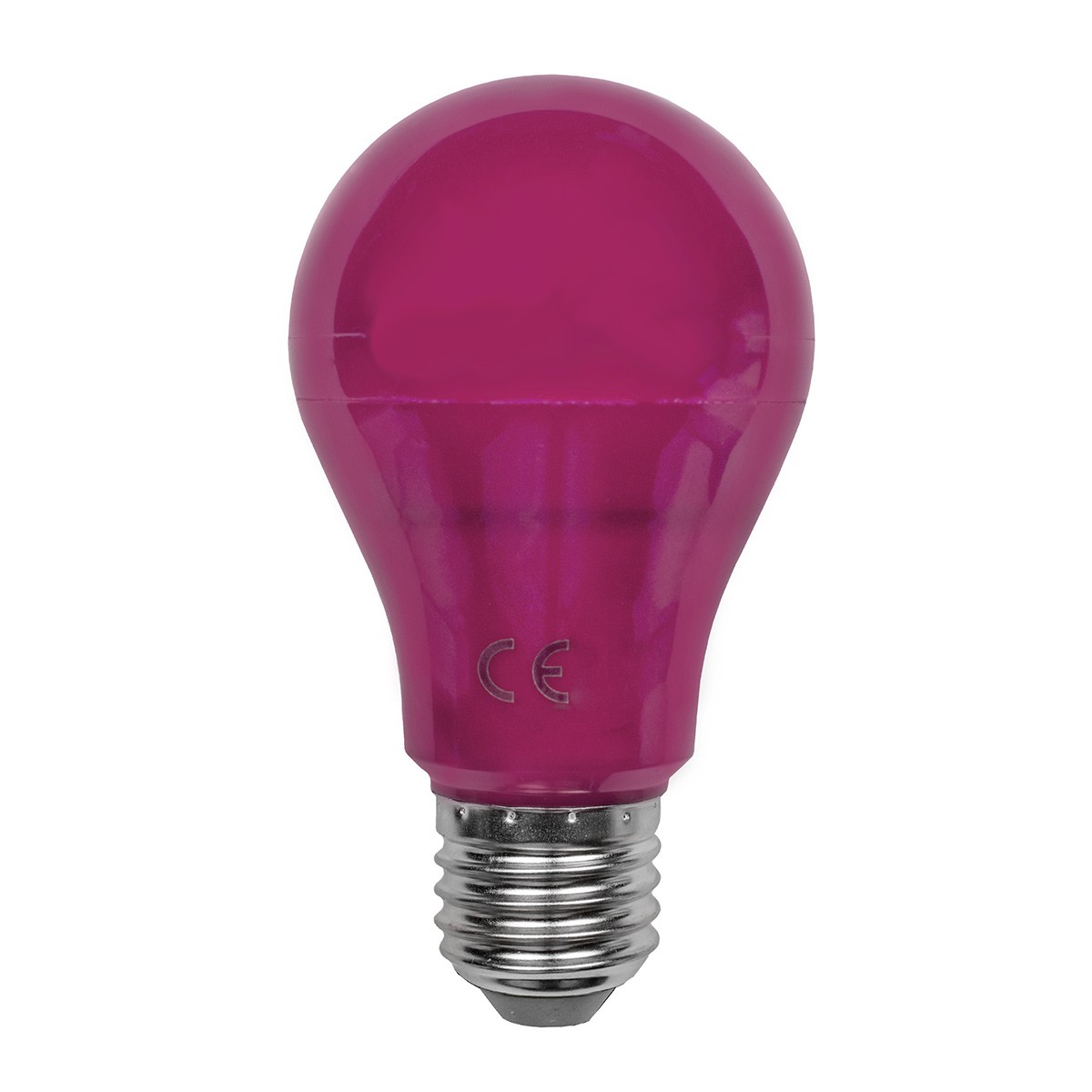 LED A19 Pink Light Bulbs, E27 Medium Base, 5W, 40–60W Equivalent, 400 Lumens, In gallery