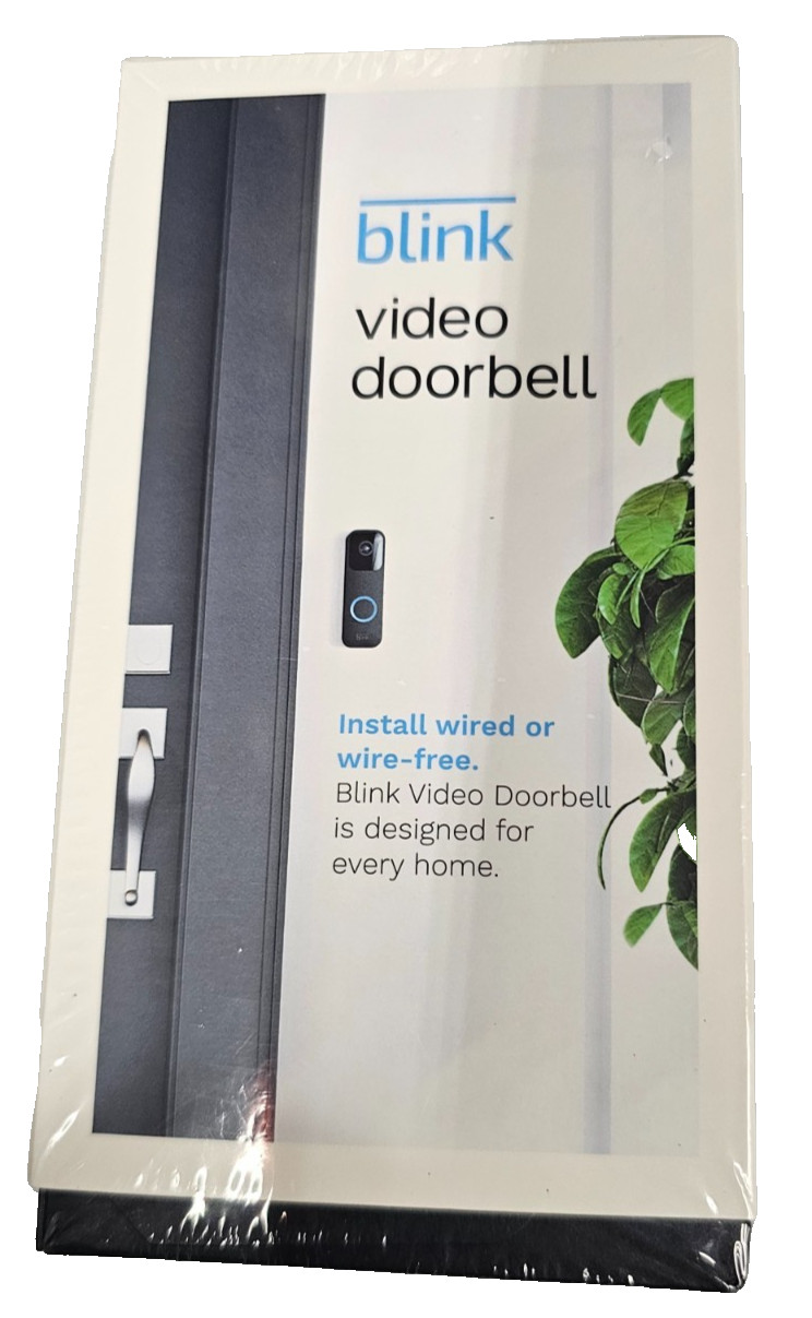 Battery or Wired - Smart Wi-Fi HD Video Doorbell Camera in Black gallery