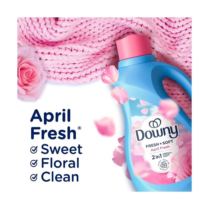 ?Liquid Fabric Softener and Conditioner, April Fresh Scent, 140 fl oz, 190 Loads gallery