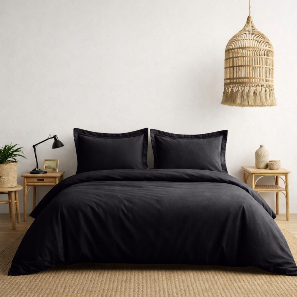 Modern Reversible Comforter Cover Bedding Set Twin Queen King Size Quilt Cover