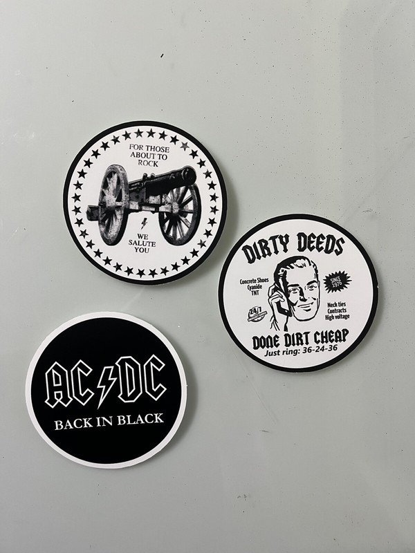 Ac/dc Sticker Pack gallery