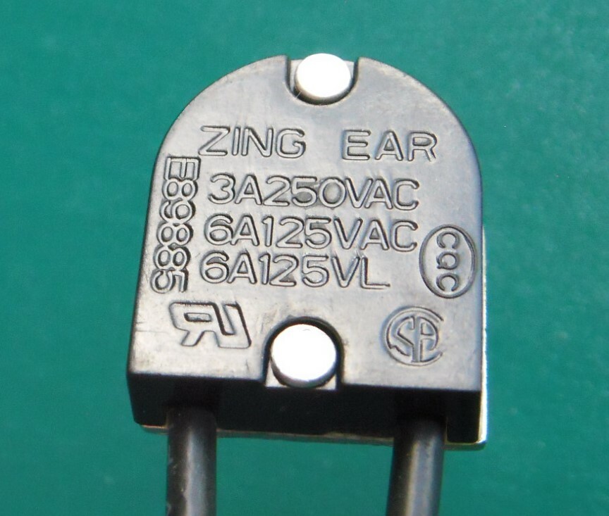 Push Button Lamp switch on/ off switch, 3/8 shaft, nickel gallery