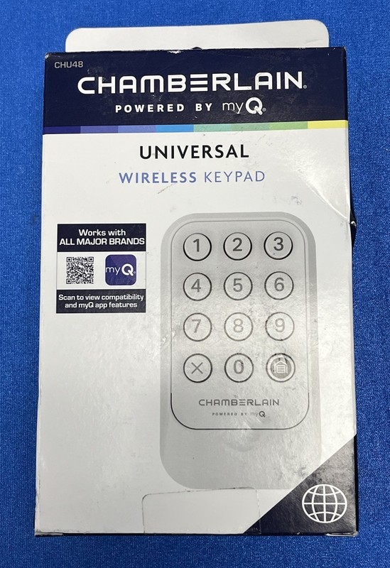 Chamberlain CHU48 Universal Wireless Garage Keypad Multi-Brand Open Box gallery