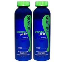 SpaPure pH Up 16oz 2 Pack Increases pH & Prevents Corrosion for Spas & Hot Tubs