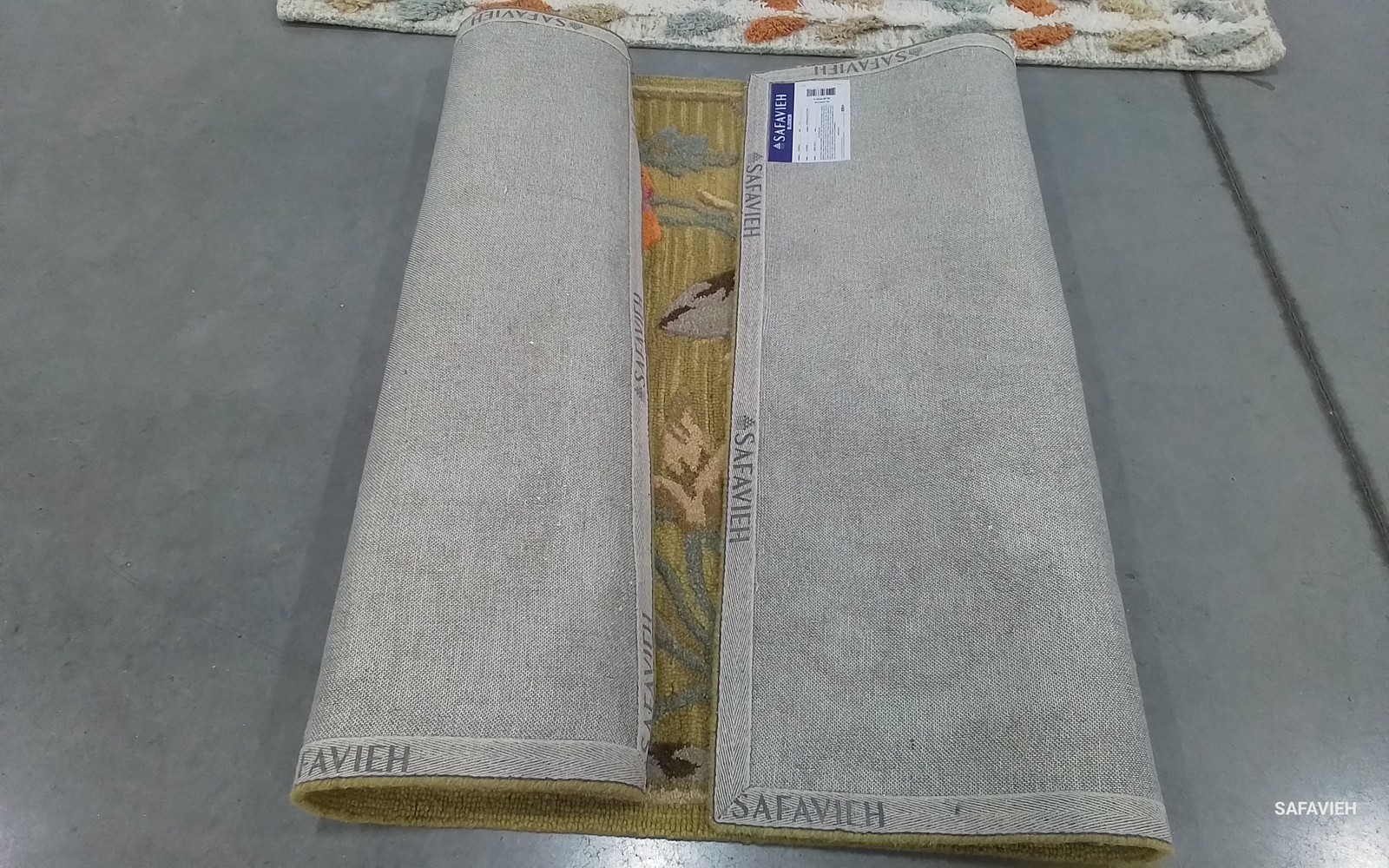 GREEN / MULTI 4'-0" x 6'-0" Flaw in Rug, Reduced Price 1172798423 BLM785A-4 gallery