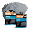 Waterproof 400 Grit Sandpaper Sheets | 50 Pack 9'' x 11'' | Fine for Plastic, Va gallery