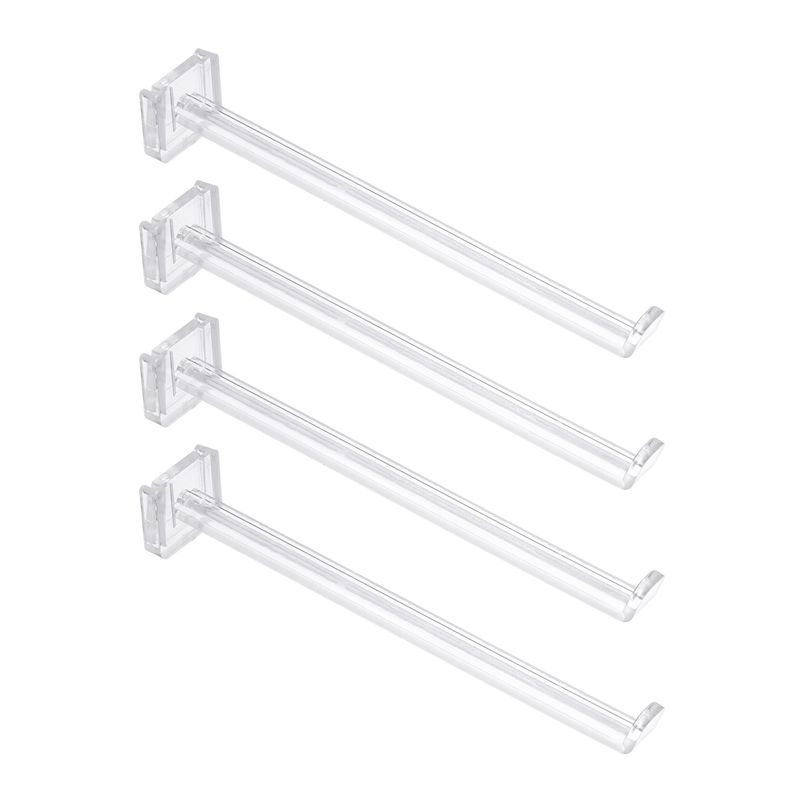 4 Pcs Clear Acrylic Hooks, 13CM 5 Inch Mini Shelf Display Hooks for Shelves gallery