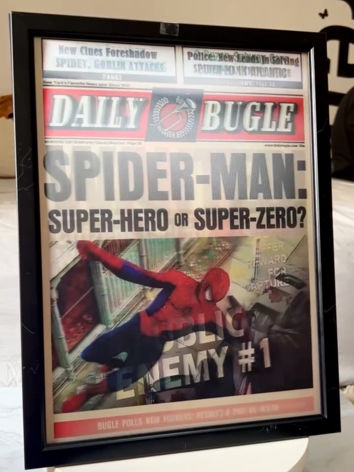 Marvel,Spider Man,Poster 3D Effect, 3 images in one, 3D Lenticular Effect. gallery