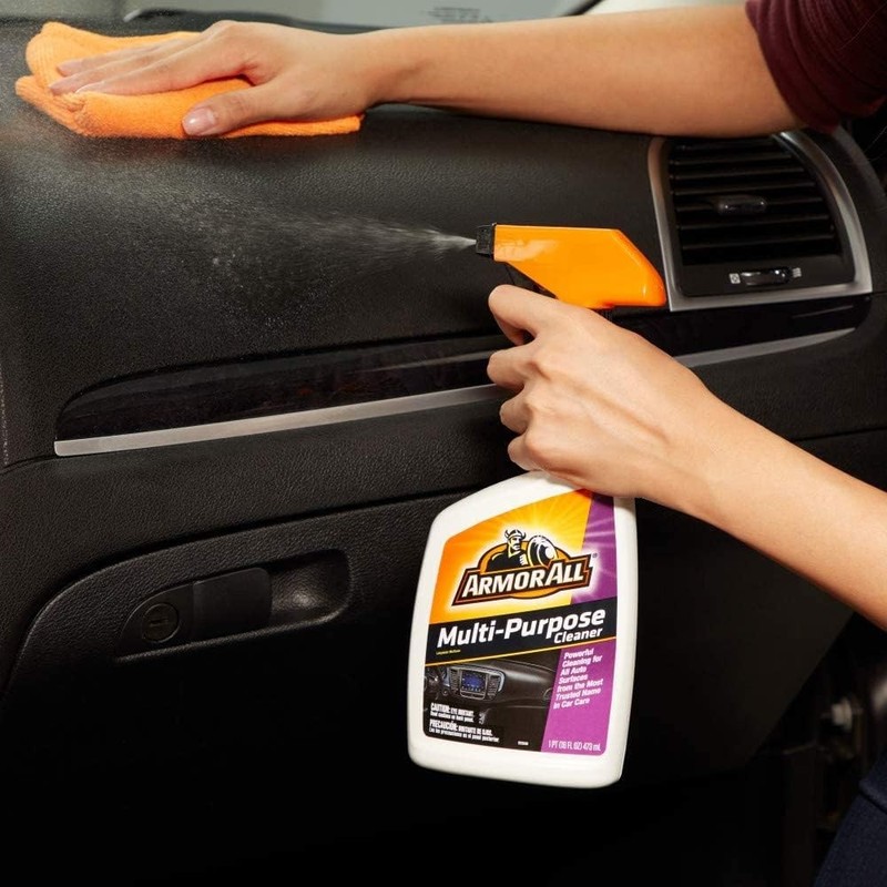 2 Pack Armor All Multi Purpose Car Cleaner Spray For All Auto Surfaces 16 Fl Oz gallery