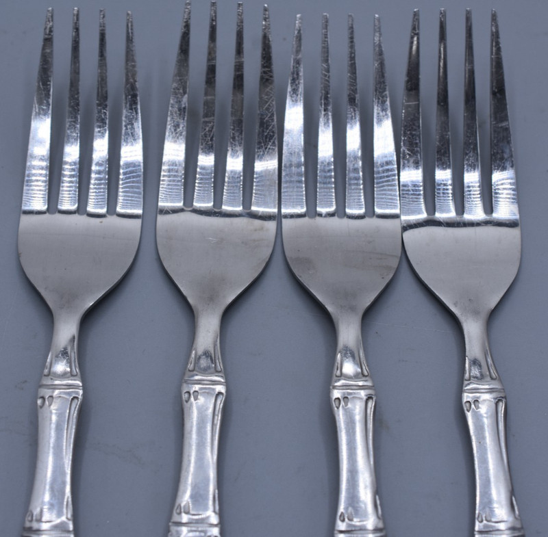 4 Oneida Northland SUMATRA Dinner Fork 7-1/4" Stainless Japan 4-Pc Set gallery