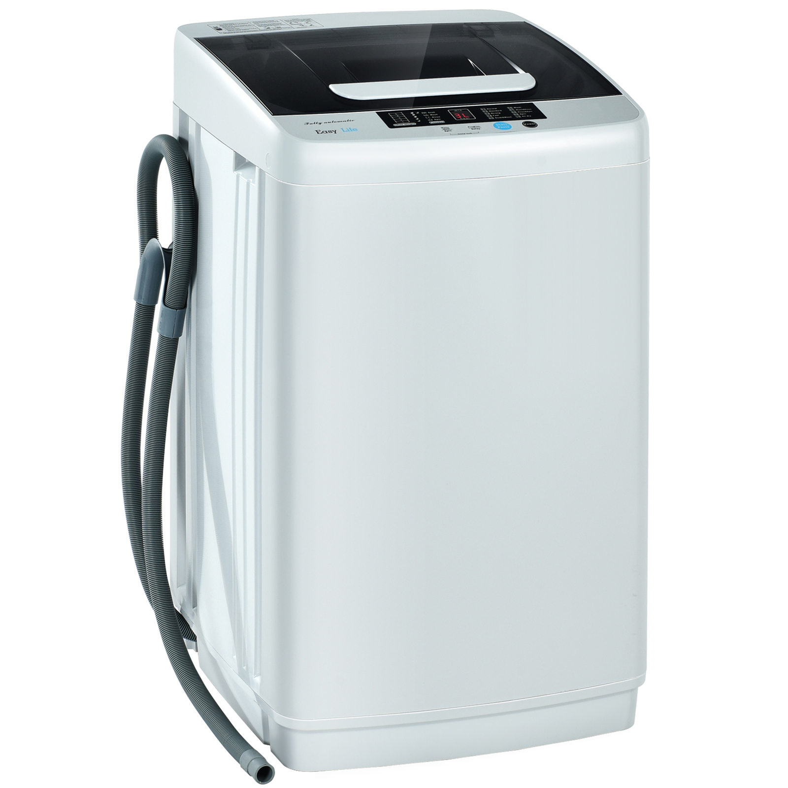 Full-Automatic Washing Machine Portable Compact Laundry Washer Spin 8.8 lbs gallery