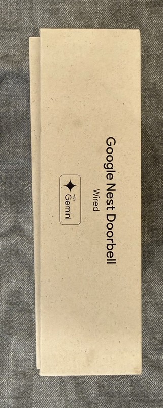 Google Nest Doorbell Wired 2K 3rd Generation Snow Color Open Box Never Used gallery