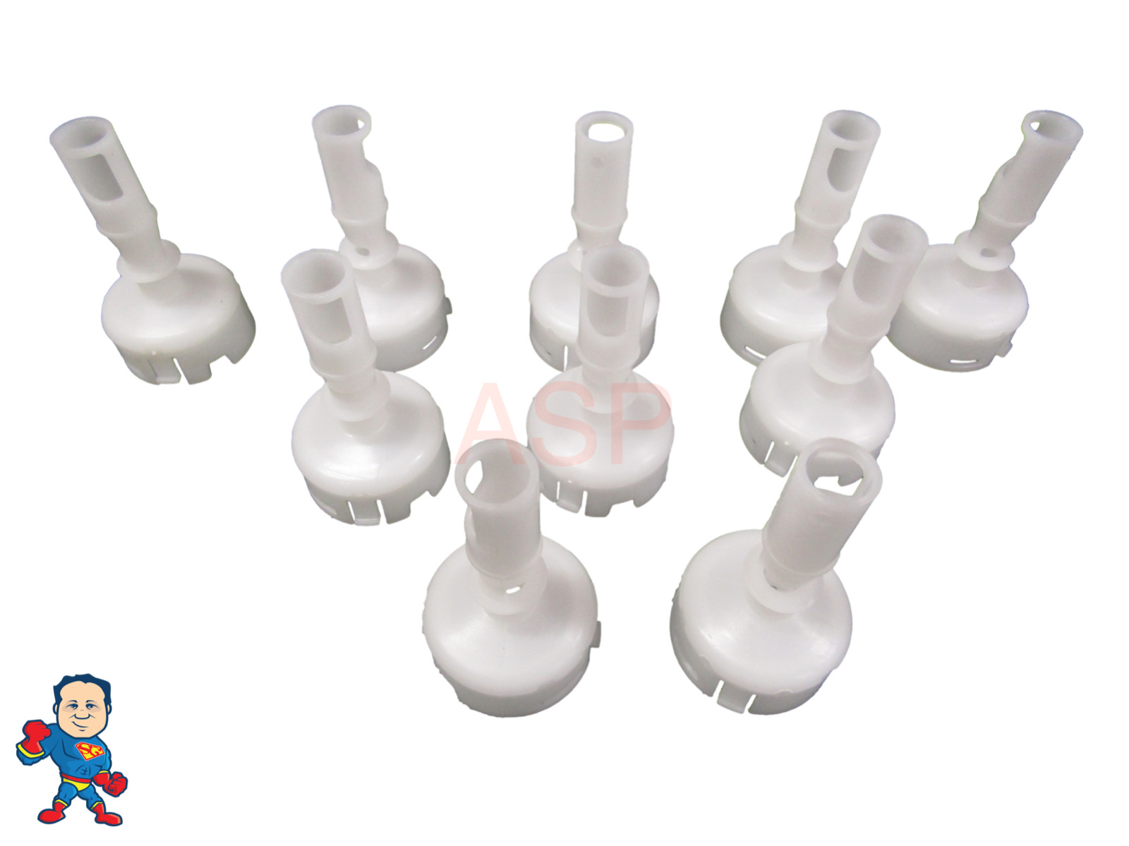 10 Pentair Spa Jet Diffusers Cyclone Micro 2.95"-3.25" Hot Tub gallery