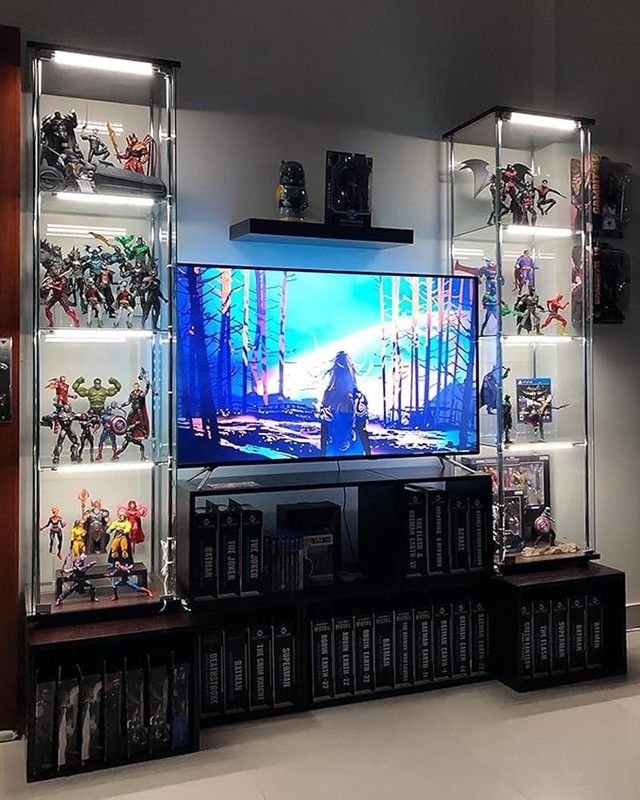 LED Display Lights, (4) Strip Light Bars for Display Case Shelf Showcase Bookshe gallery