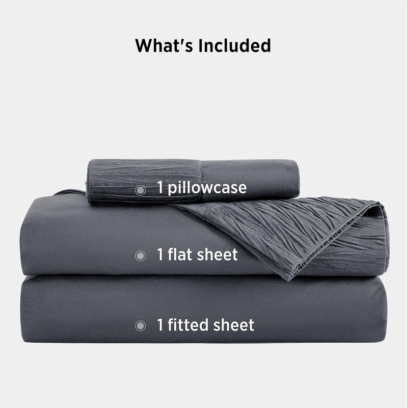 Bedsure Twin XL Sheets Dorm Bedding - 3 Pieces Soft Extra Long Twin Sheets, Brea gallery