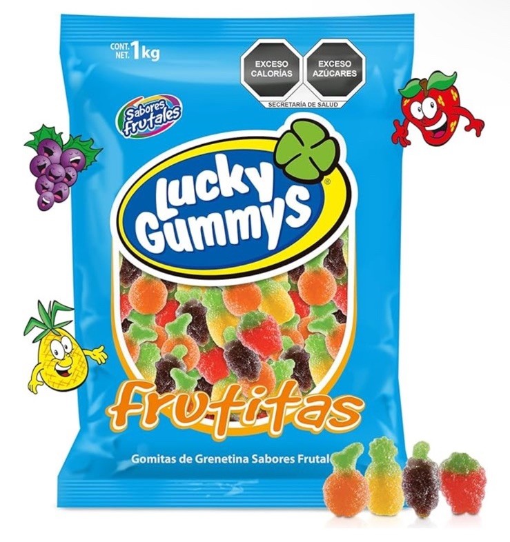 2 PACK LUCKY GUMMYS - MEXICAN CANDIES FRUTITAS gallery