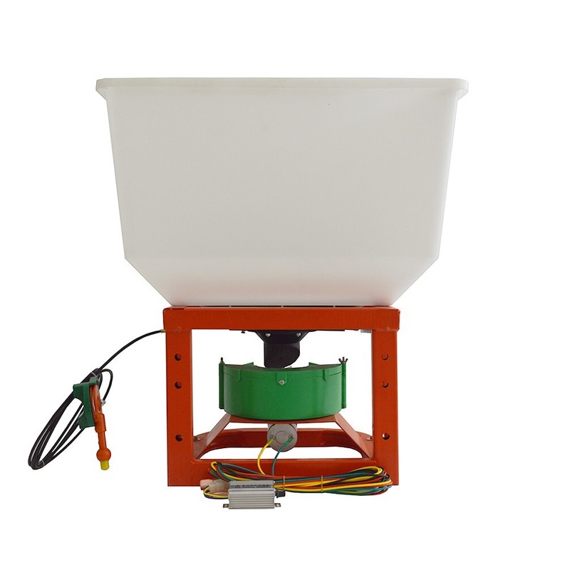 265lbs Capacity Fertilizing Machine 180W Tractor Front-mounted Electric Seeder gallery