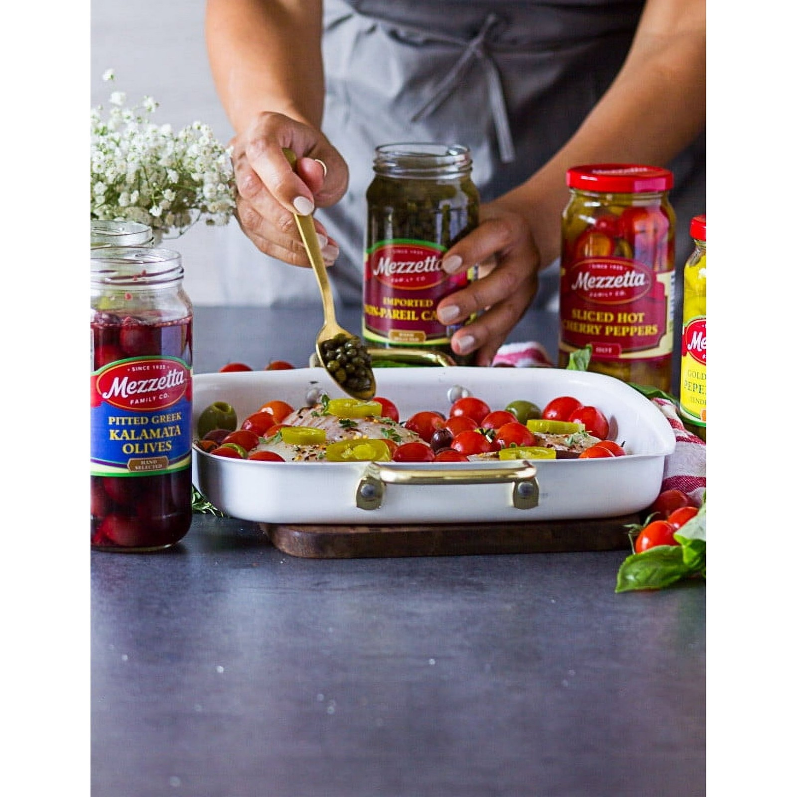 (2 pack) Mezzetta Sliced Tamed™ Jalapeño Peppers, 32 fl oz Jar gallery