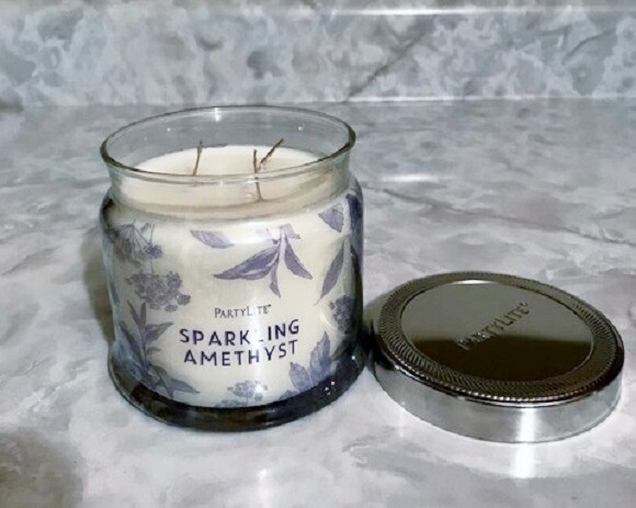 PARTYLITE CHOOSE YOUR SIGNATURE 3-WICK JAR CANDLE SCENT PURE COTTON WICKS NIB gallery