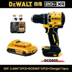 DEWALT DCD805 20V MAX Brushless Drill Driver 1/2in Cordless Bare Tool