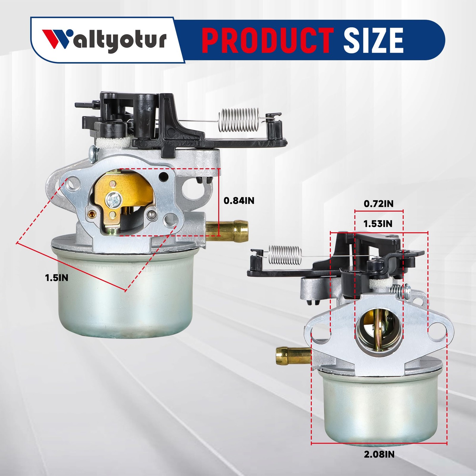 waltyotur Carburetor Replacement for Briggs Stratton 594287 799248 591597 591137 gallery