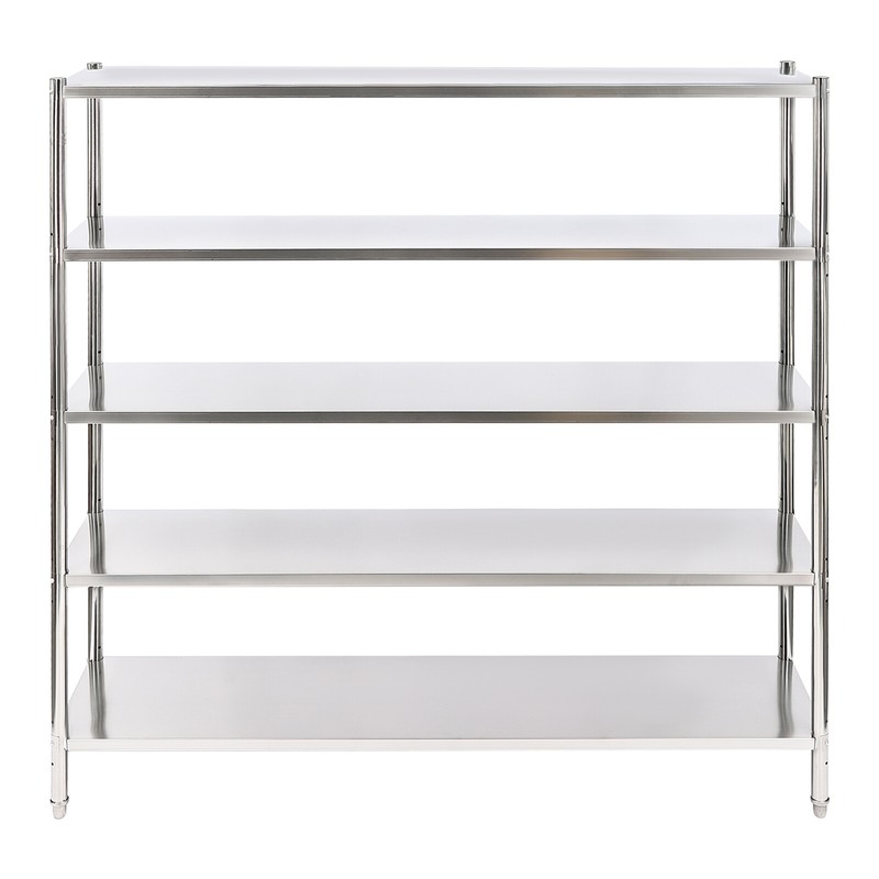 5 Tier Adjustable Shelf Storage Stainless Steel Shelving Heavy Duty Shelving gallery
