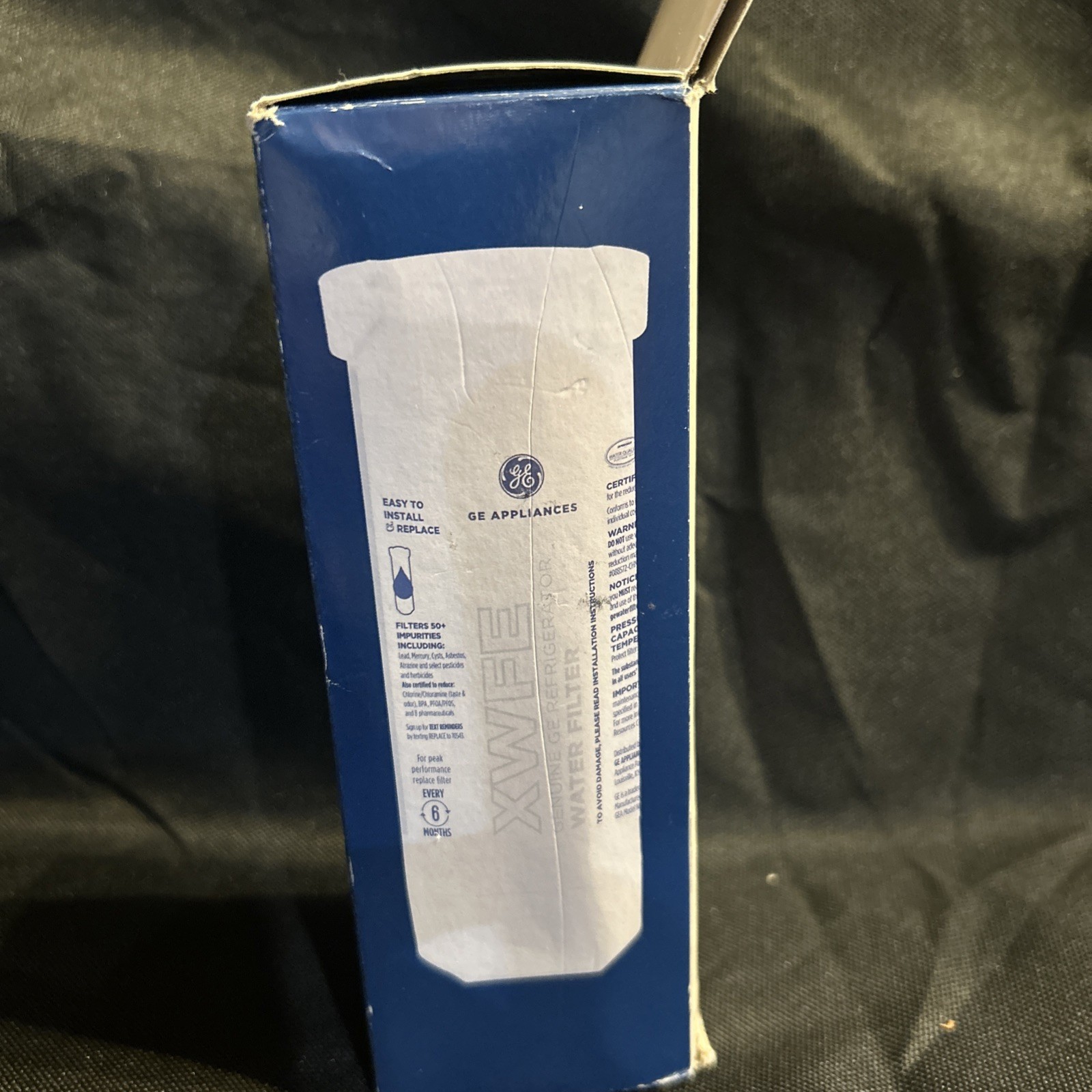 GE XWFE Refrigerator Water Filter - White. Brand New. Sealed. 50+ Impurities. gallery