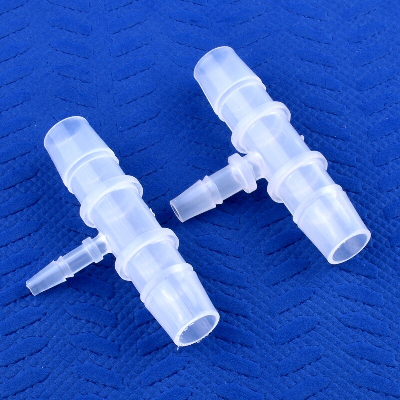 T Type Three Way Plastic Pagoda Reducing Connector Pipe Hose Joiner Tube Fitting gallery
