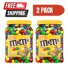 2 PACK M&M’S Peanut Chocolate Candy 62 oz Jars – Resealable Party Size Fresh gallery