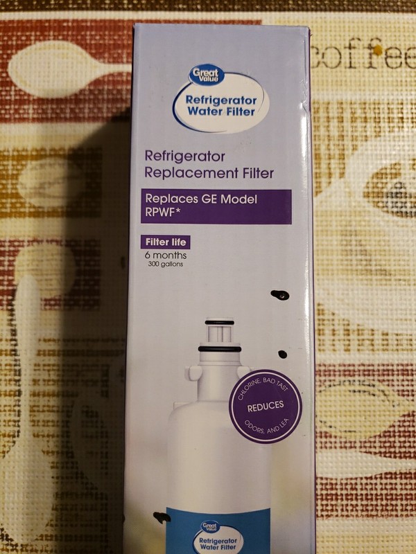 Great Value Refrigerator Water Filter Replaces GE Model RPWF gallery