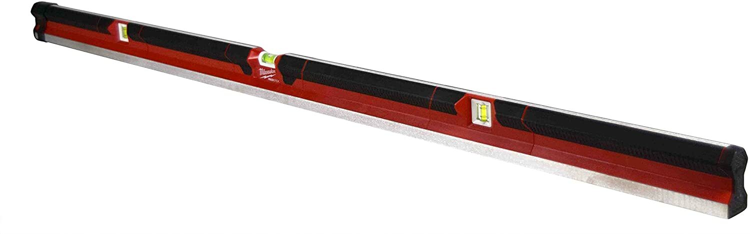 Milwaukee 72" Aluminum Redstick Concrete Screed Level Non Magnetic 6FT MLCON72 gallery