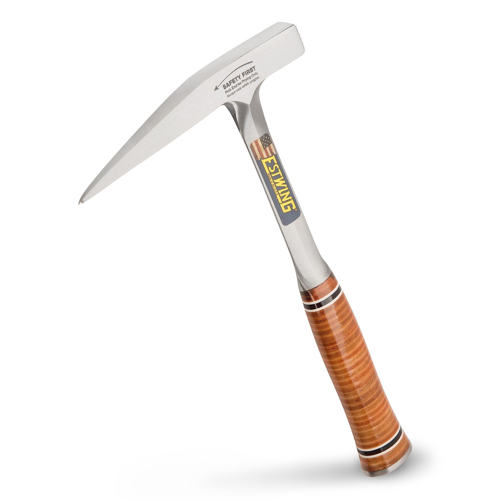 ESTWING Rock Pick - 13 oz Geological Hammer with Smooth Face Genuine Leather gallery