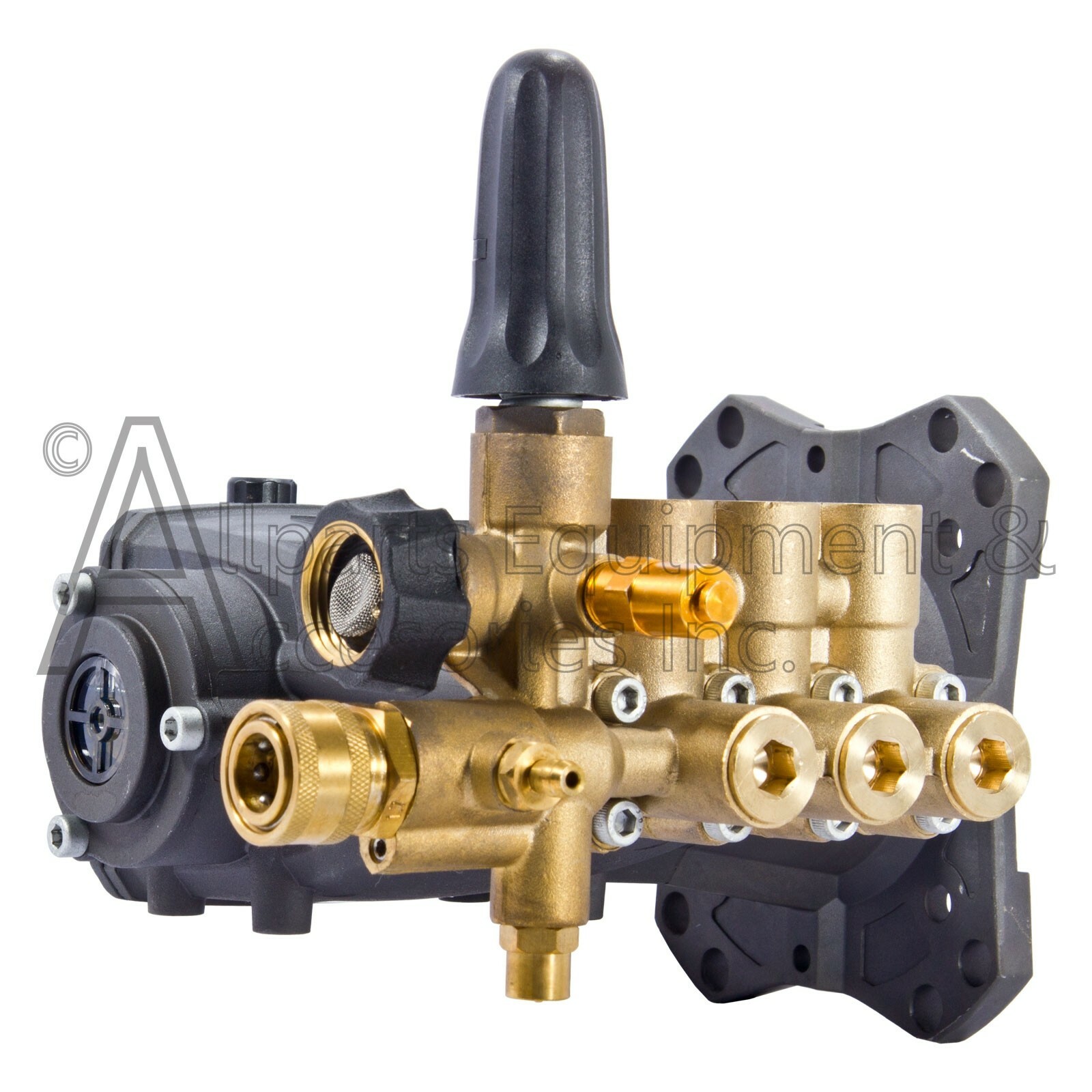530012 AAA Pressure Washer Pump Triplex 3.5GPM 4000PSI Max 1 Inch Shaft gallery