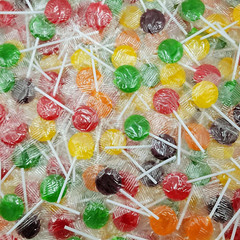 Classic Assorted Lollipops, Candy Suckers, 5 Fruit Flavors Bulk Candy (4 Pounds)