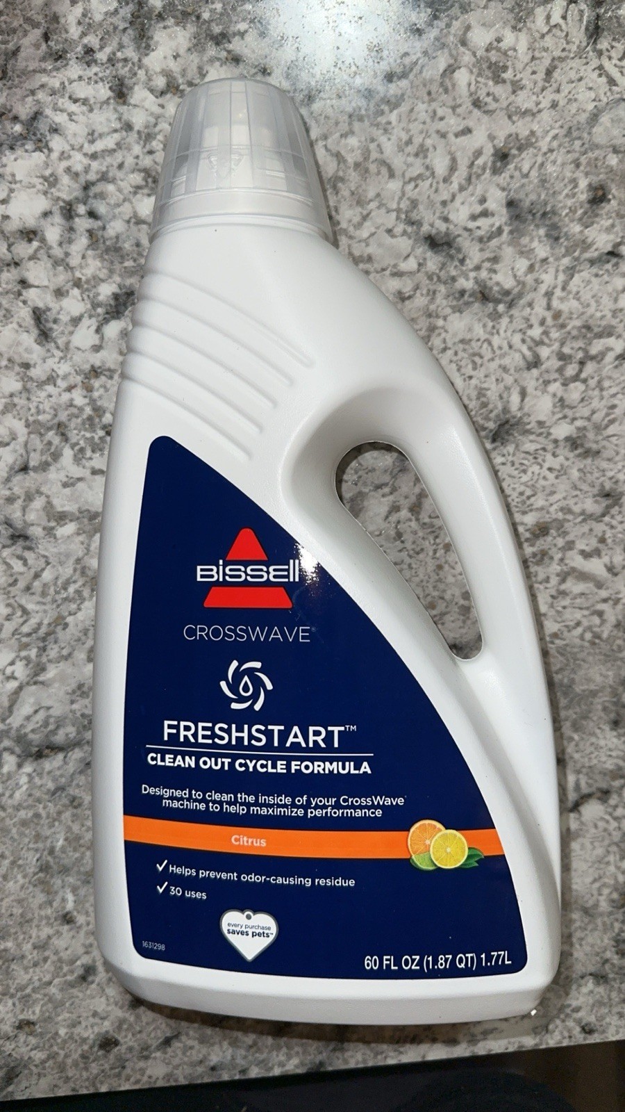 BISSELL FreshStart CrossWave Cleanout Formula, 3557, 60oz, Prevent Odor-Causi gallery