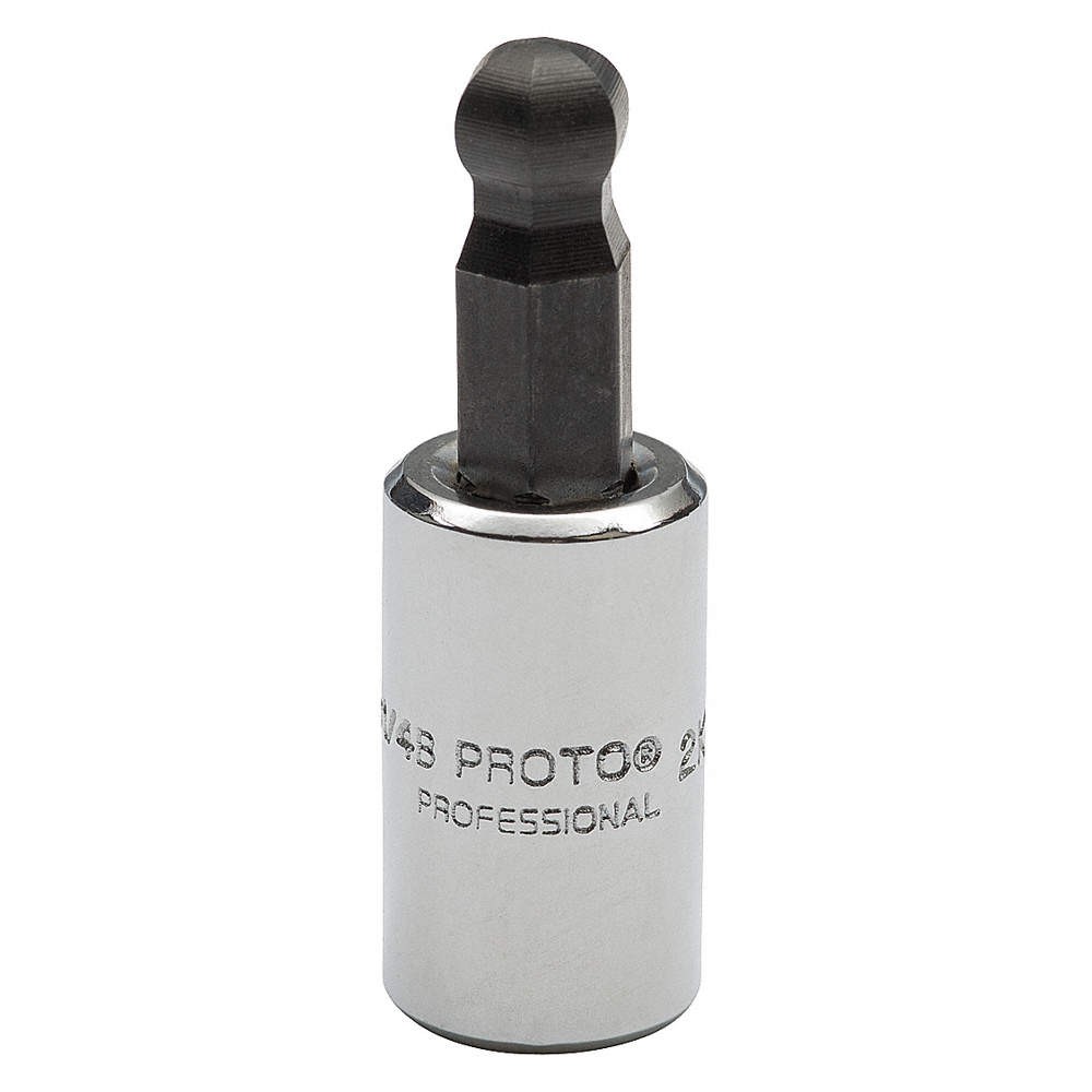 PROTO J47701/4B Socket Bit, Steel, 1/4 in, TpSz 1/4 in 426H37 gallery