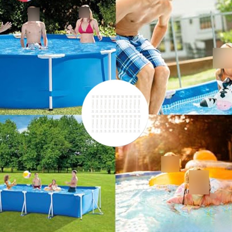 High Performance Plastic Pool Joint Pins Compatible with Metal Frame Pools gallery