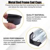 Bed Frame Gash Protector Guards 11/2 X 11/2 Edge Corner End Covers/caps Bed Fr gallery