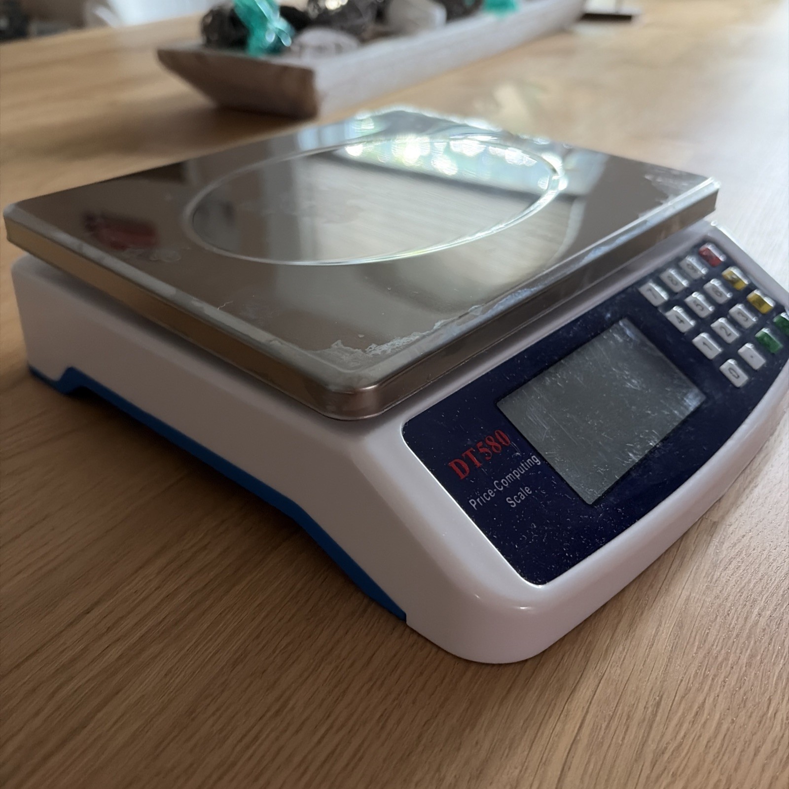 Large Digital Kitchen Scale 40kg/88lb Stainless Steel Price Computing Scale READ gallery