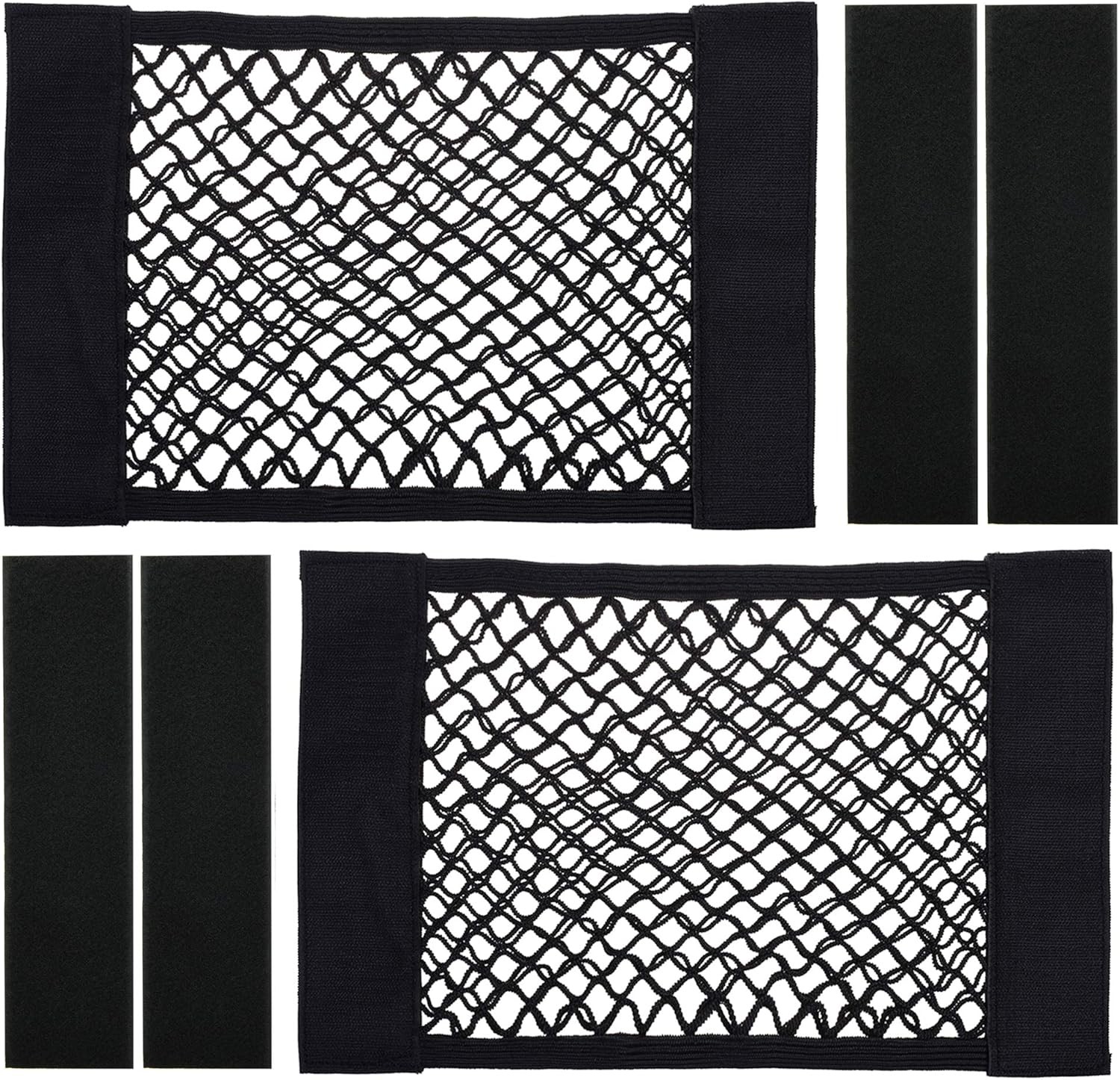 Universal Mesh Cargo Net Wall Sticker Organizer Pouch Bag Storage Mesh Net for C gallery
