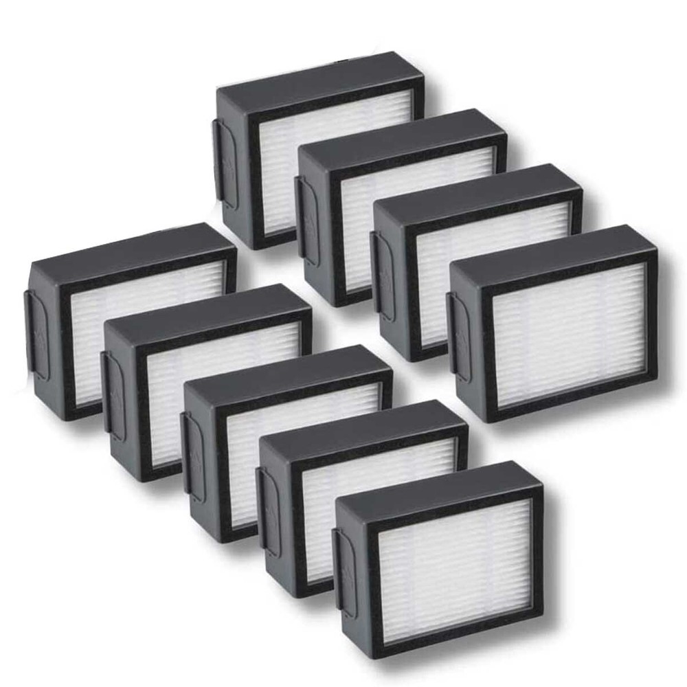 9 x Replacement Filter for iRobot E5 E6 E7 i1 i2 i3 i4 i5 i6 i7 Roomba i/E